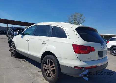 2007 Audi Q7 3.6 Premium from USA, damaged, VIN WA1BY74L87D057901